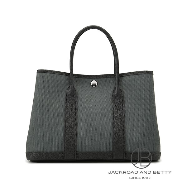 HERMES エルメス　ガーデンパーティーtpm 30 ヴェールマングローブ ガーデン・パーティTPM ヴェールマングローブ ノワール ブラック