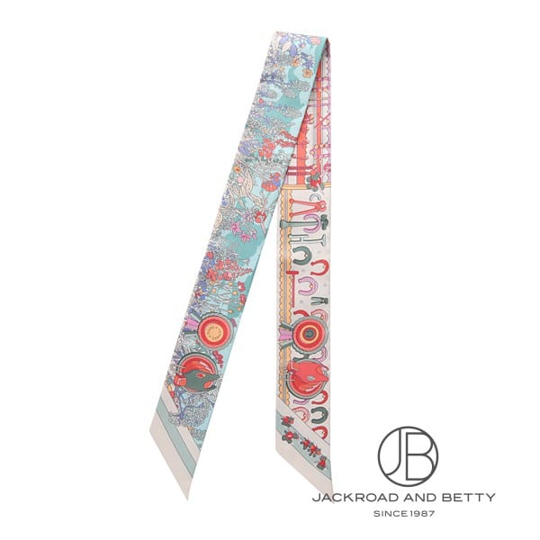 新品未使用品 【HERMES】エルメス ツイリー ポニー・ピット・ストップ ツイリー ポニー・ピット・ストップ クレーム[H064207S 03] Twilly