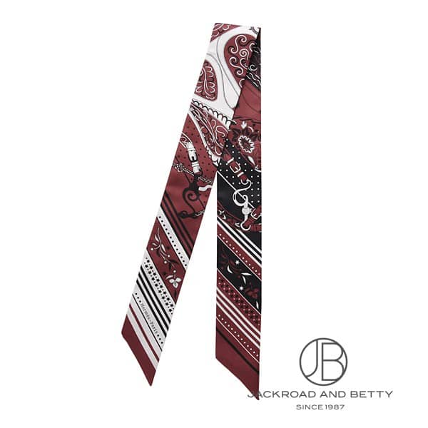 ツイリー アマゾンの祭典・バンダナ ブルゴーニュ[H064217S 06] Twilly