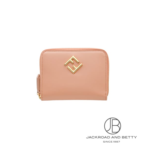 フェンディ FFダイヤモンド ジップアラウンド財布 ミディアム