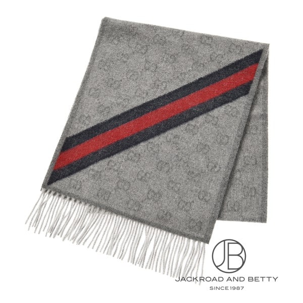 GGロゴ マフラー[570603-3g200-1768] GG Logo Muffler | グッチ