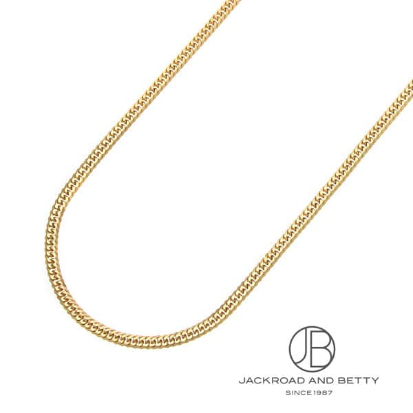 K18 6面 ダブル 9g 45cm ネックレス 造幣局刻印有り[] Necklace
