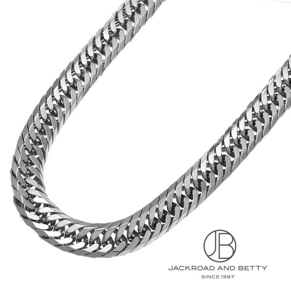 プラチナ　 チェーンネックレス 　pt850 刻印　造幣局有り Pt850/プラチナ850 切子ネックレス 造幣局検定刻印有り 約41.8cm 約7.6