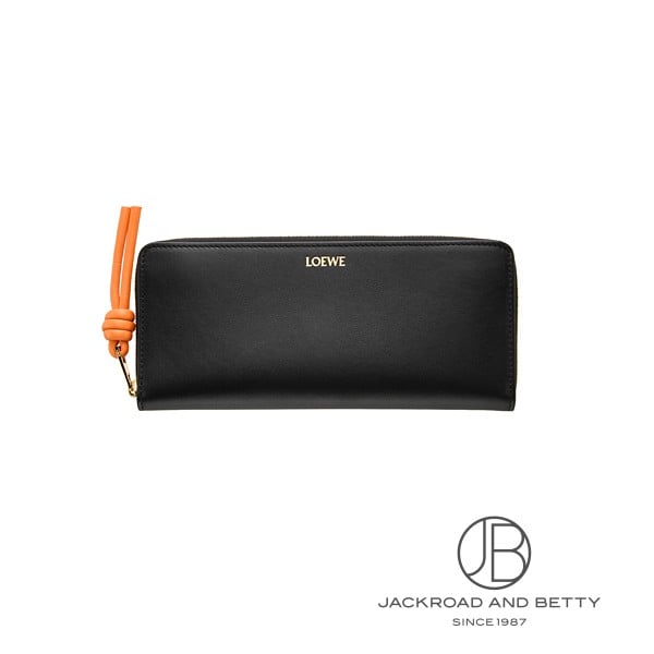 ノット ジップ アラウンド ウォレット ブラック 黒[CEM1G39X01