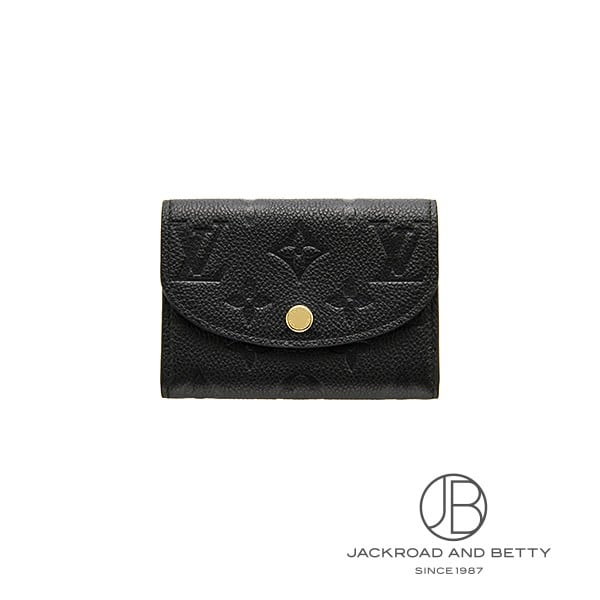 ポルトモネ・ロザリ ノワール ブラック 黒[M81455] Rosalie Coin Purse