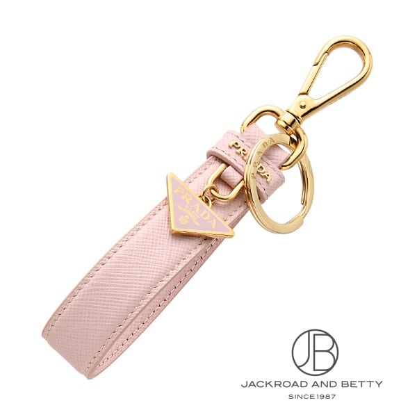 サフィアーノレザー キーリング[1PP142_053_F0E18] Saffiano