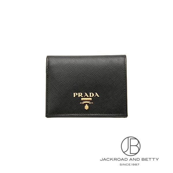 おすすめ☆大人気【PRADA】 サフィアーノ ウォレット ネロ サフィアーノレザー マルチカラー ウォレット ネロ ブラック 黒