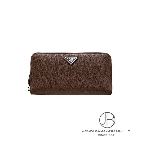 ヴィッテロダイノレザー ウォレット ブルチャート ブラウン[2ML317