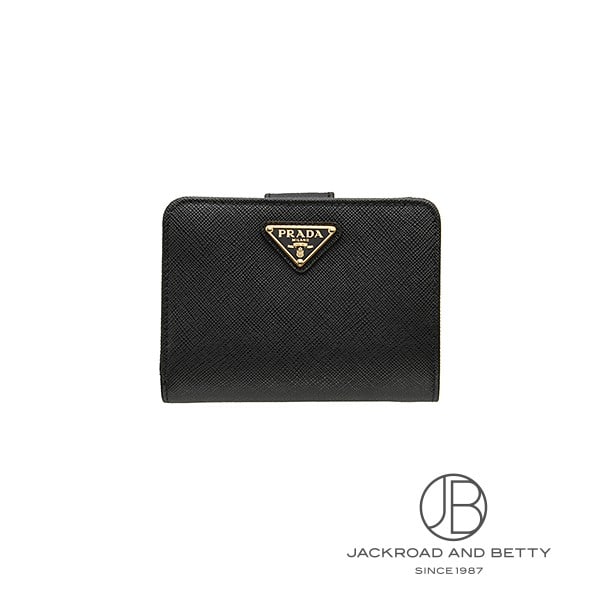 サフィアーノ トライアングル ウォレット ネロ ブラック 黒