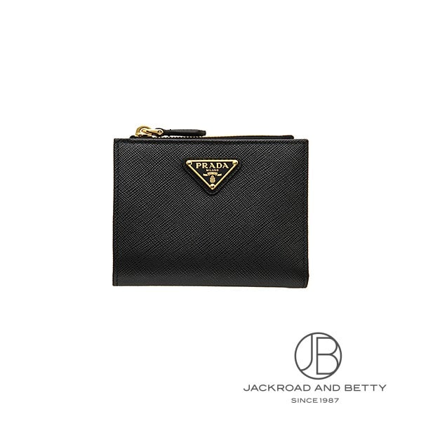 サフィアーノ トライアングル ウォレット ネロ ブラック 黒