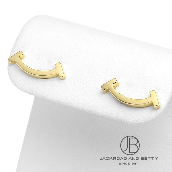 Tスマイル ピアス YG[60150766] T Smile Earring | ティファニー 新品 