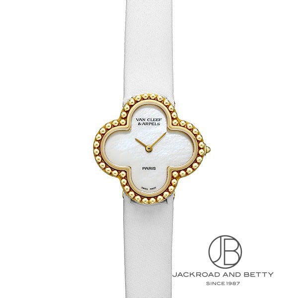 ヴァンクリーフ&アーペル VanCleef&Arpels アルハンブラウォッチ ヴィンテージ レディース ダイヤモンド K18PG クォーツ  Alhambra VLP 90210255