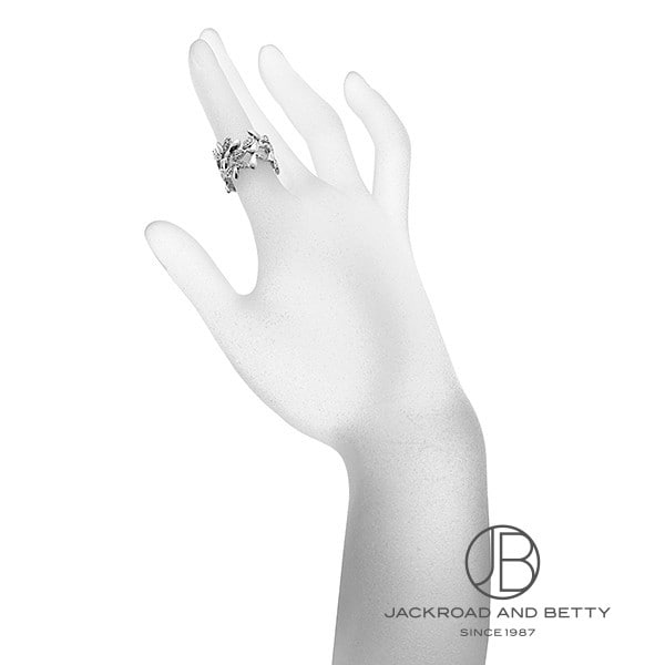 オリーブリーフ ダイヤモンド リング 9号 Olive Leaf Diamond Ring ティファニー 中古 ジュエリー