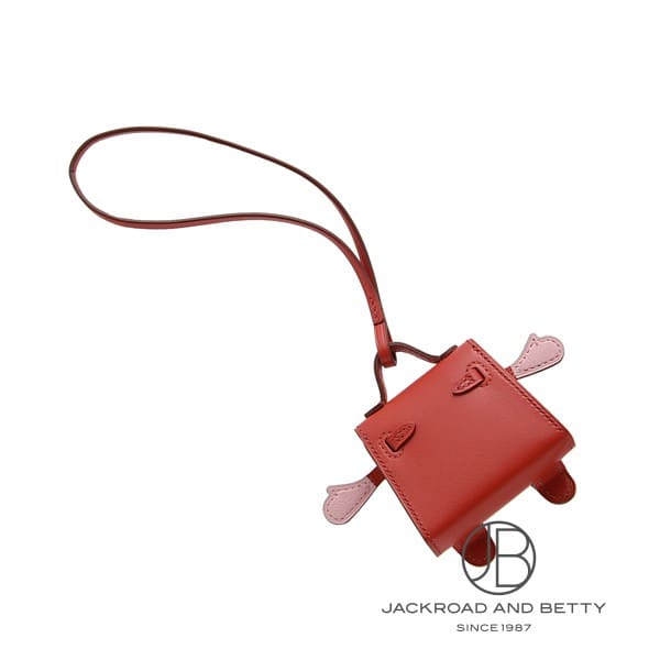 ビジュ―ドサック ケリードール チャーム サンギーヌ ローズサクラ キャラメル ナタ[] Bijoux De Sac Kelly Doll Charm  エルメス 中古 バッグ/財布/小物
