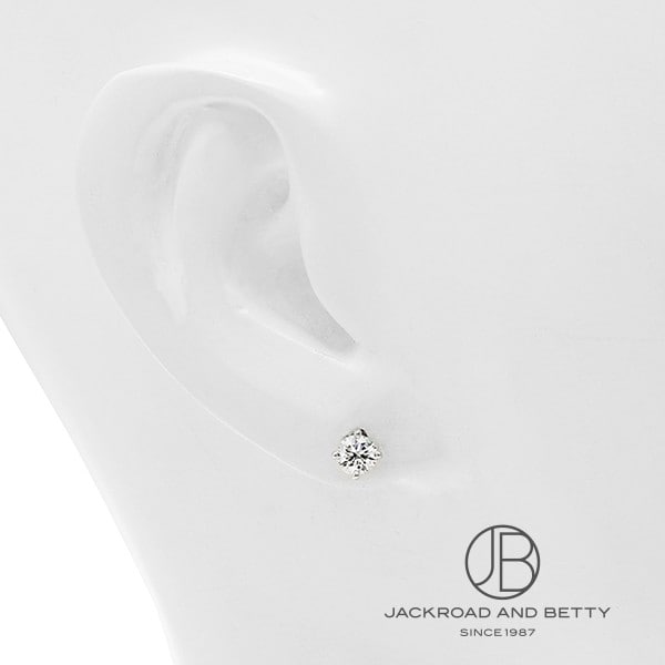 ソリティア ダイヤモンド ピアス[-] Solitaire Diamond Earrings