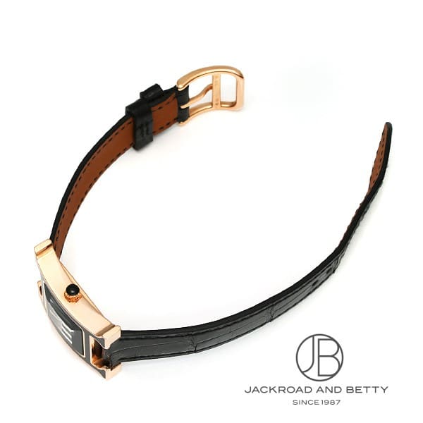 ほぼ未使用【HERMES】エルメスHウォッチ【ベトン】ローズゴールド金具 エルメス HERMES Hウォッチ PM 21MM ゴールド レディース腕時計
