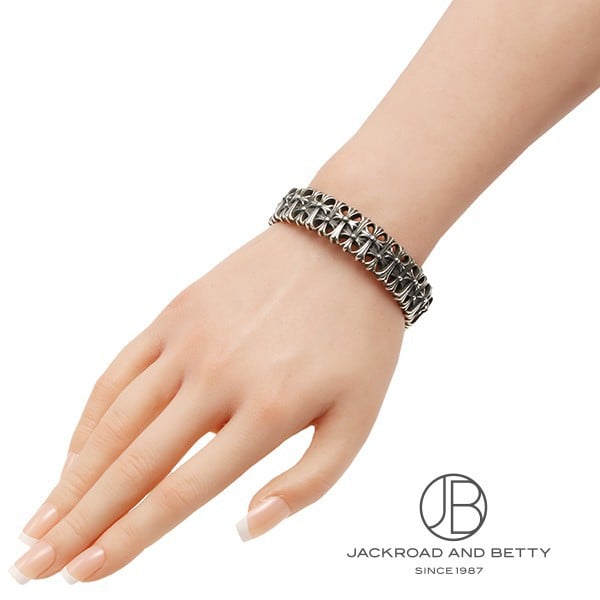 セメタリークロスバングル[] Cemetery Cross Bangle | クロム