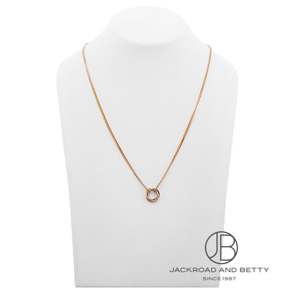 【バコ】 値下げ！カルティエトリニティネックレス トリニティ ネックレス[CRB7218200] Trinity Necklace | カルティエ