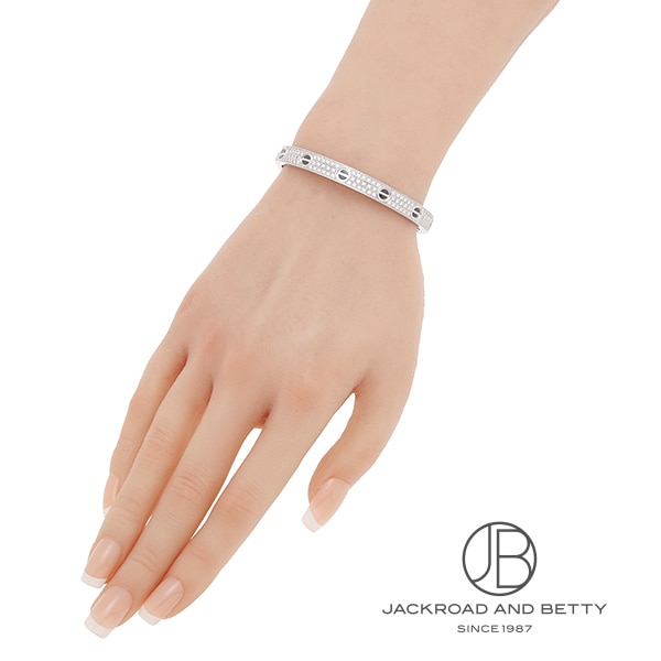 ラブブレスレット クラシックモデル パヴェダイヤ セラミック 17