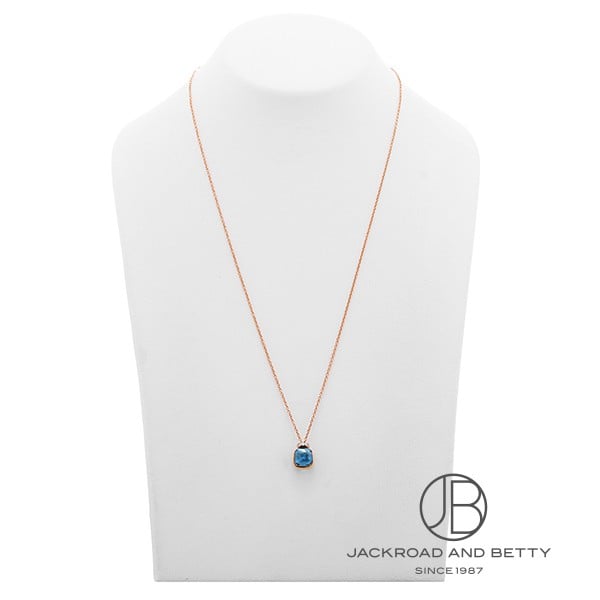 ヌード ミニ ロンドンブルートパーズ ペンダント ネックレス