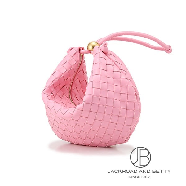 ミディアム ターン ポーチ リボン ピンク[701024 V1W51 5832] Medium