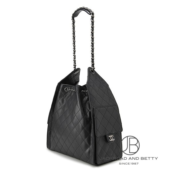 CHANEL 25 ミディアム ハンドバッグ ブラック 黒[AS5311 B22713 94305