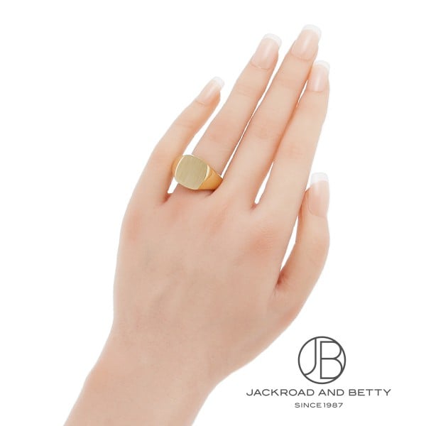 K18 印台 リング[] Gold Ring | ノーブランド 新品 ジュエリー