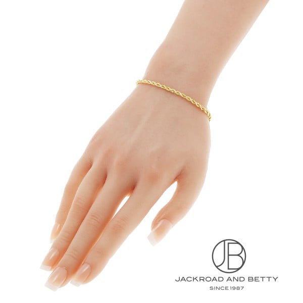 K18 ロープ チェーン ブレスレット[050COVDOT] K18 Chain Bracelet