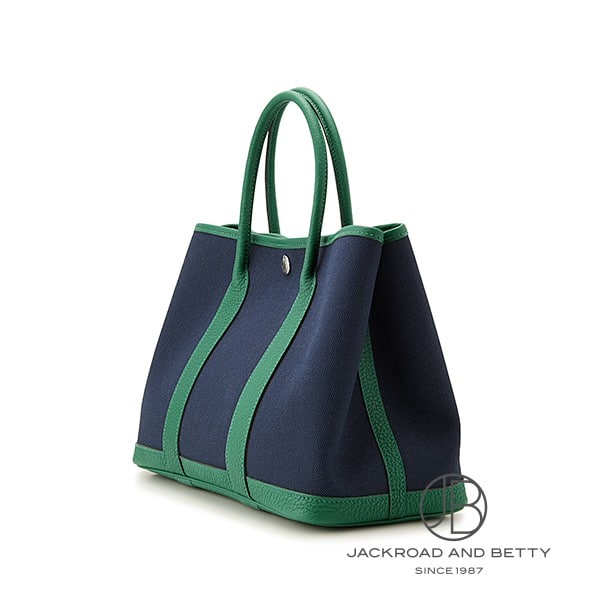 エルメス ガーデンパーティー36 オールレザー Vert Vertigo エルメス ガーデンパーティー36 オールレザー Vert Vertigo