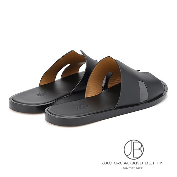 サンダル イズミール ノワール ブラック 42.5[H041141ZH] Sandals