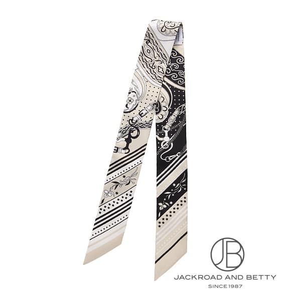 ツイリー アマゾンの祭典・バンダナ グレージュ[H064217S 04] Twilly