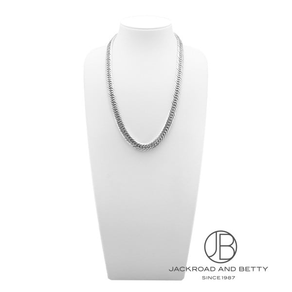 PT850 8面 トリプル 200g 60cm ネックレス プラチナ 造幣局刻印有り