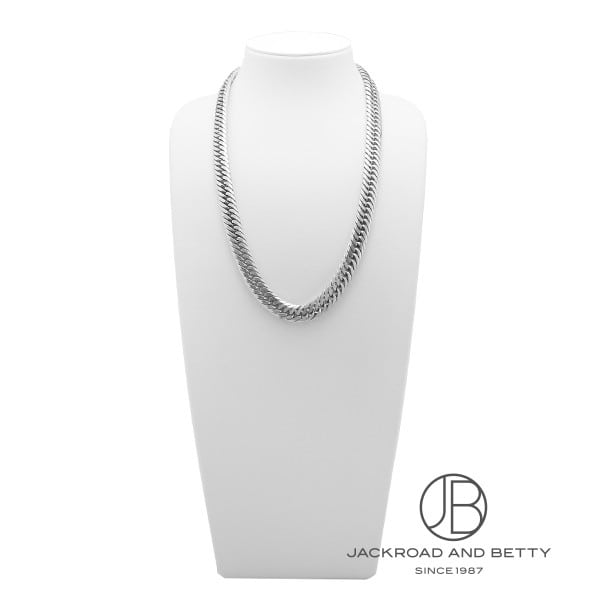 PT850 8面 トリプル 300g 63cm ネックレス プラチナ 造幣局刻印有り