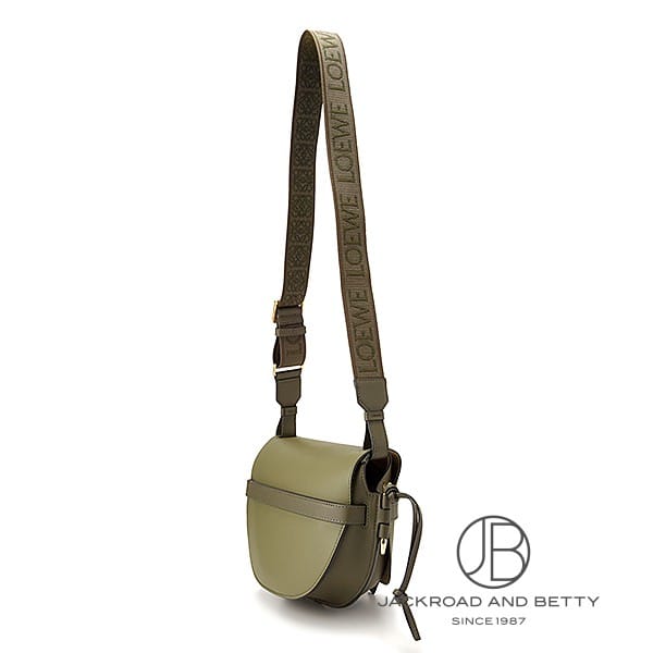 LOEWE カーキショルダーバッグ ロエベのショルダーバッグ（緑/グリーン・カーキ） 中古通販 | ブラン