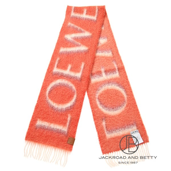 ロゴ アナグラム スカーフ ウール モヘア[F811257X039107] Scarf In