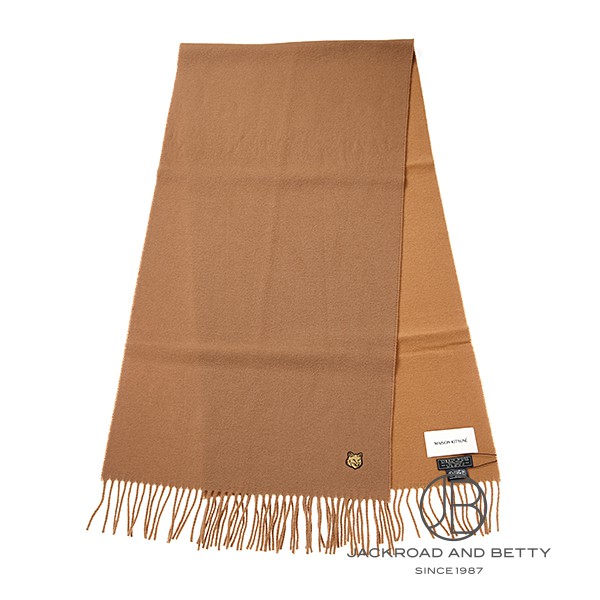 FROM JAPAN公式アカウント01 イヴサンローラン FOXショール フォックス ヘッド パッチ スカーフ[LW06201WA0018] Fox Head Patch