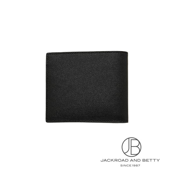East/West zip-around wallet in grain de poudre leather
