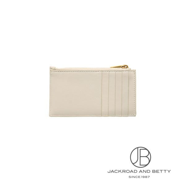 ★Saint Laurent★カサンドル フラグメンツ ジップカード ケース カサンドラ フラグメント ジップ カードケース ブラン