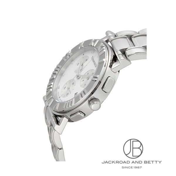 TIFFANY&Co. ティファニー アトラス クロノグラフ Z0007.32.10A91B00A ホワイトシェル  9Pダイヤモンド【電池交換済】ボーイズ /39275 ☆未使用【腕時計】 | Luxury Brand ミドリヤ楽天市場店
