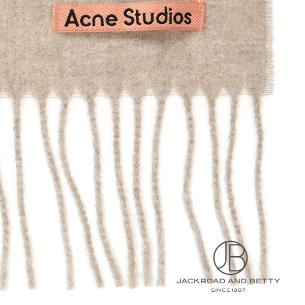 フリンジウールスカーフ オーバーサイズ ニュアンスフラワー プリント シルク スカーフ（SF3DGS0202