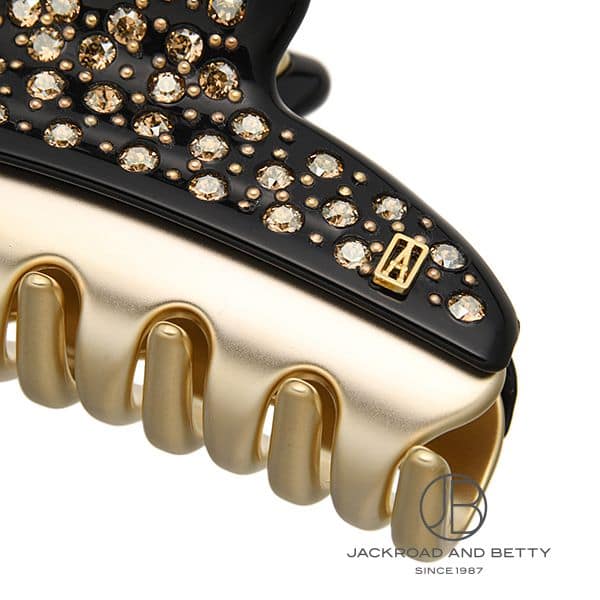 新品未使用品★ アレクサンドルドゥパリ ヴァンドーム クリップ 黒 金 ヴァンドーム M クリップ[ICCM-15571-04] Vendome M Clip