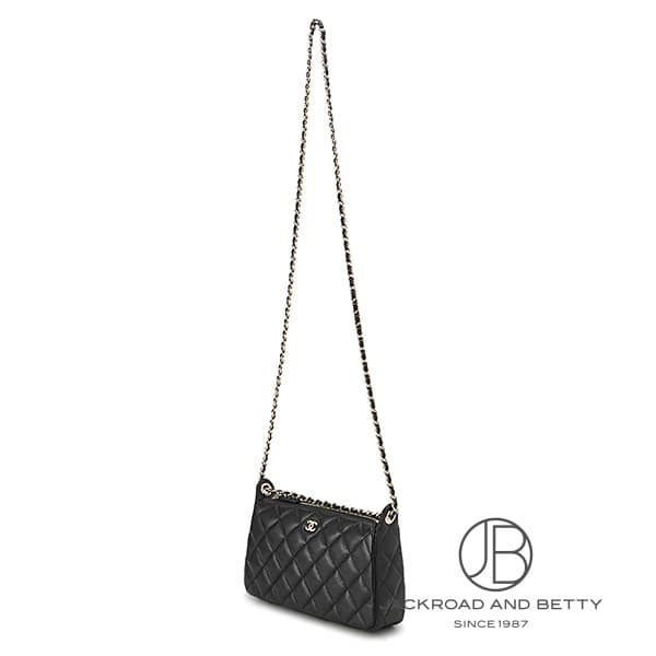 CHANEL マトラッセクラッチ マトラッセ チェーンクラッチ グレー[] Matelasse Chain Clutch