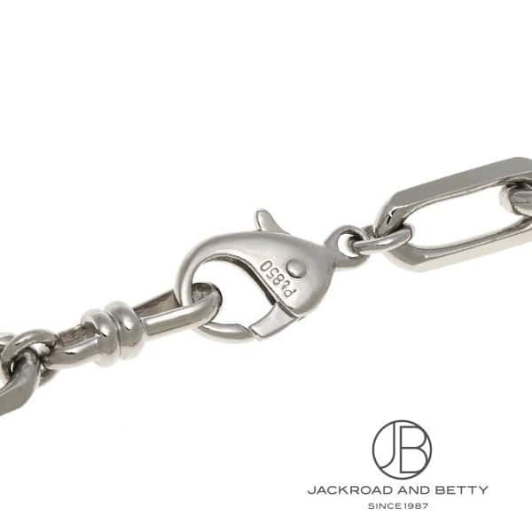 ブレスレット Pt850/900 ダイヤモンド0.22ct アズキチェーン ブレスレット Pt850/900 ダイヤモンド0.22ct アズキチェーン