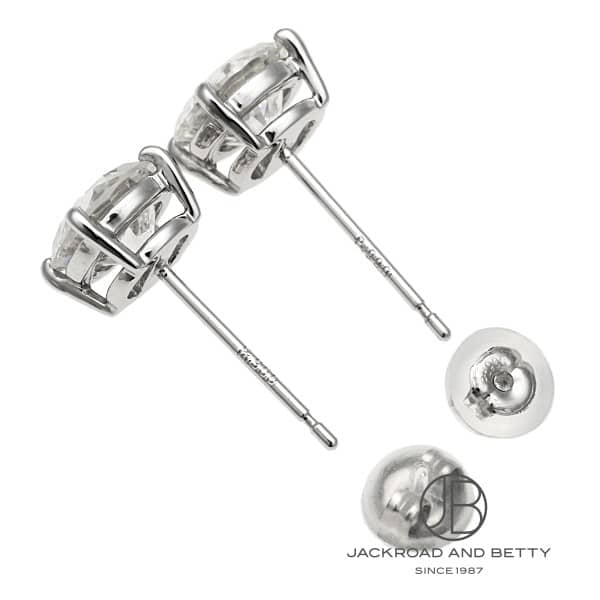 2ct H SI-2 ダイヤモンド スタッド ピアス[] Diamonds Stud Earring