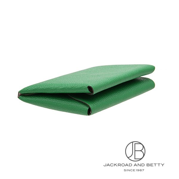 新品未使用 HERMES エルメス　カルヴィデュオ　バンブー グリーン カルヴィ デュオ ヴェルソ バンブー ローズダーリン[H083038CK] Calvi