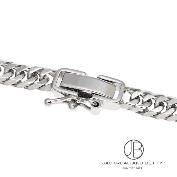 PT850 6面 ダブル 10g 18cm ブレスレット プラチナ 造幣局刻印有り