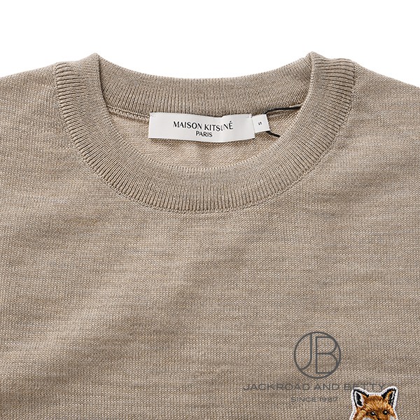 6436【美品】TFW49 クルーネックニット セーター 軽量 厚手 保温