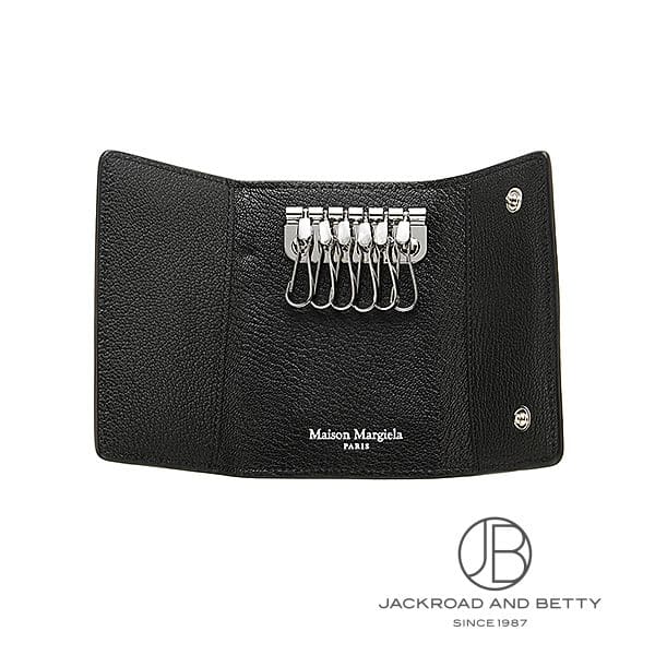 レザー キーリング ウォレット ブラック 黒[S55UA0026P4806T8013