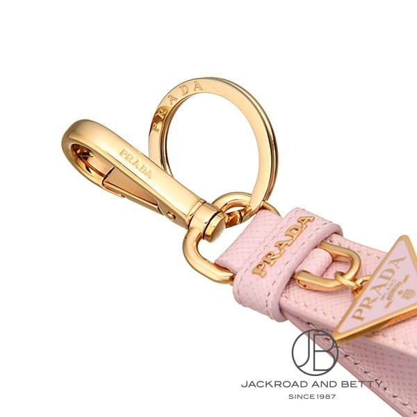 サフィアーノレザー キーリング[1PP142_053_F0E18] Saffiano