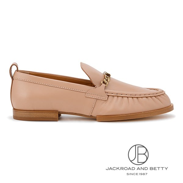 ロゴ チェーンリンク スリッポン ローファー 37[XXW19K0HC80SOM